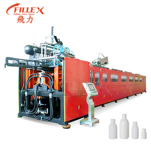 Máquina para fabricar botellas de PET con calefacción rotatoria de 6 cavidades 12000bph