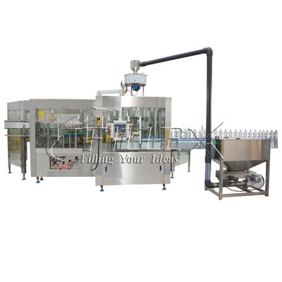 Línea de producción de botellas de producción de soda automática