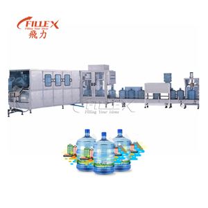 Línea de producción de embotellado de agua de 20 litros completamente automática