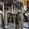 Línea de producción de llenado de cerveza carbonatada de botella de vidrio